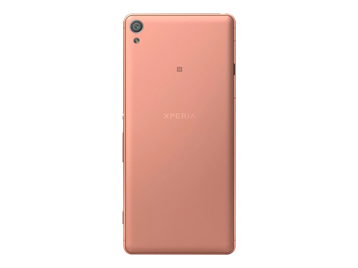 Sony   - Smartphone - 4G  - 16  - microSDXC slot -  - 5" - 1280 x 720 pixels -  -  2  - 13  (8  front camera) - Android - rose gold