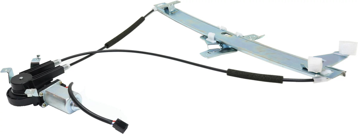 Window Regulator For 1992-2002 Ford E-350 Econoline Club Wagon 1992-1998 Front, Right Passenger Extended Van Standard Cutaway Cargo Stripped Chassis Power With Motor