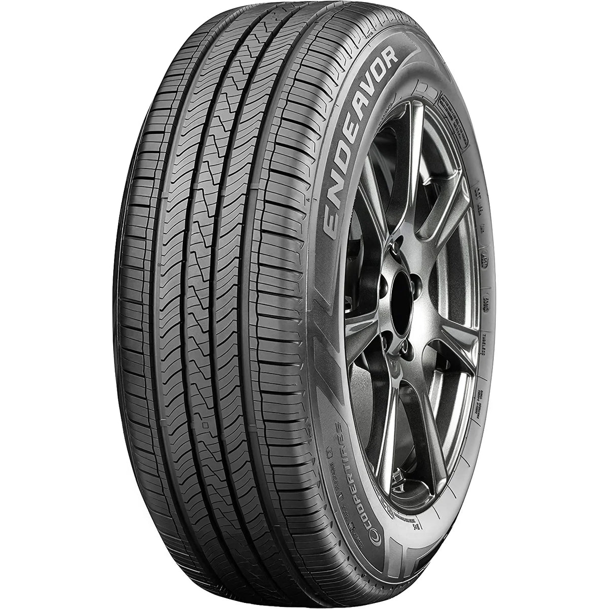 Set of 4 () Cooper Endeavor 225/50R17 98V   A/S All Season Tires Fits: 2012-15 Chevrolet Cruze , 2012-18 Ford Focus Electric