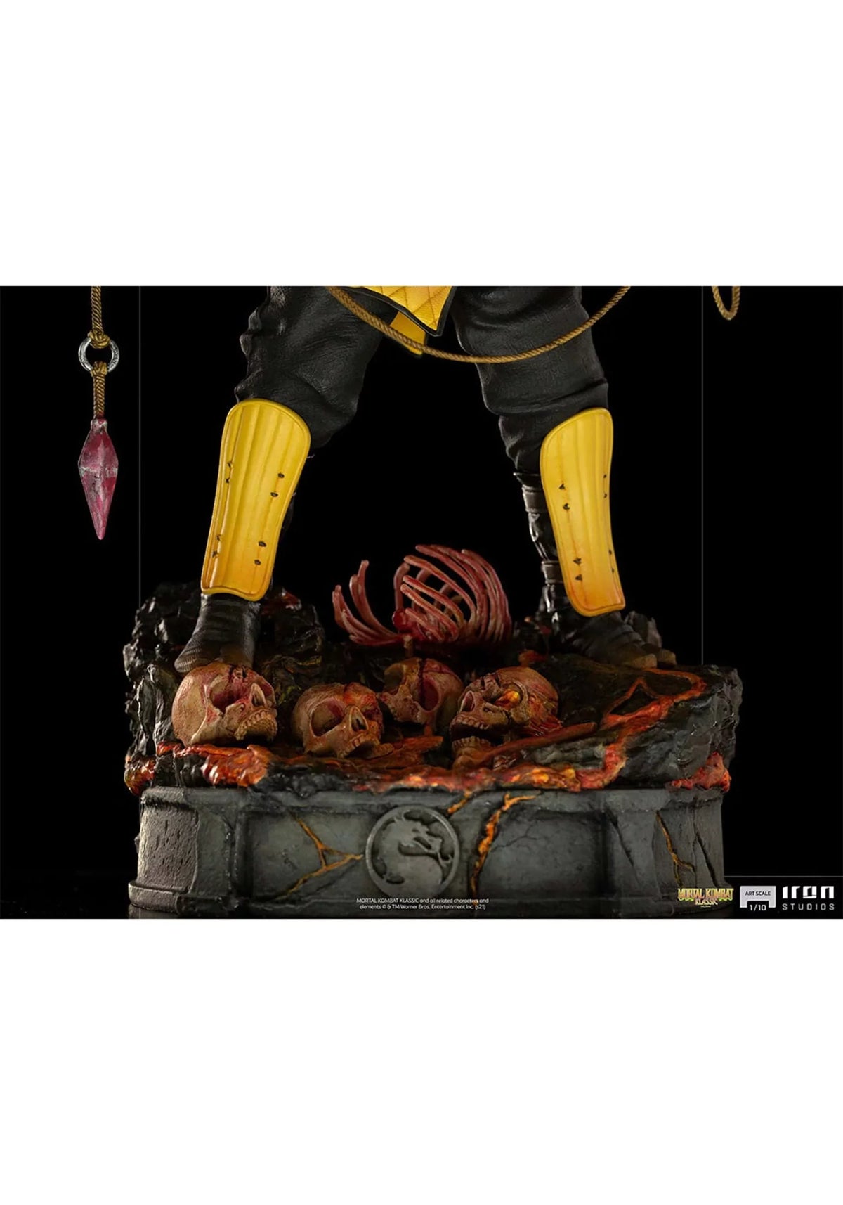 Iron Studios - Mortal Kombat - Scorpion Art Scale 1/10  [] Statue, Collectible