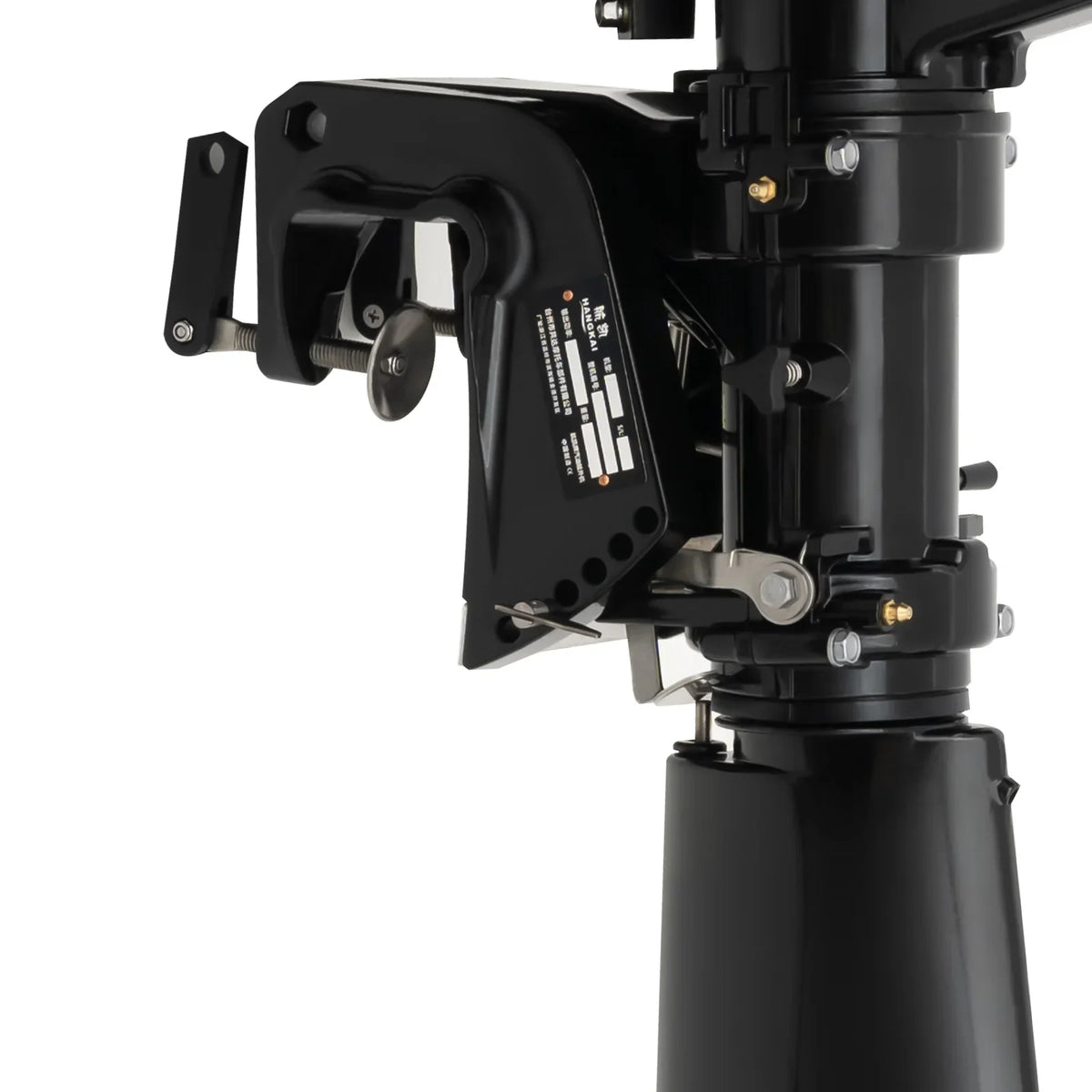 Anqidi 6.5HP 4 Stroke Outboard Motor 123CC Heavy Duty Boat Engine with Single Cylinder Water Cooling System &  Ignition Tiller Control Max 6000r/min