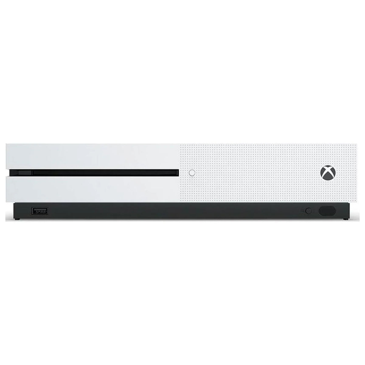 Microsoft Xbox One S 500GB with 2 Controller, 4K Ultra  White with   Cleaning Kit Headset Bundle Like New