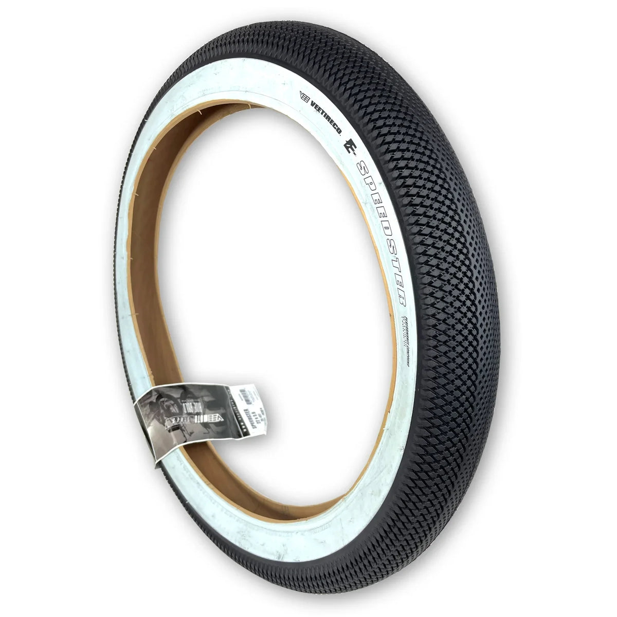 Vee Tire 22x3.0 Bike Tire, Whitewall Speedster E-Bike 50 Performance Compound