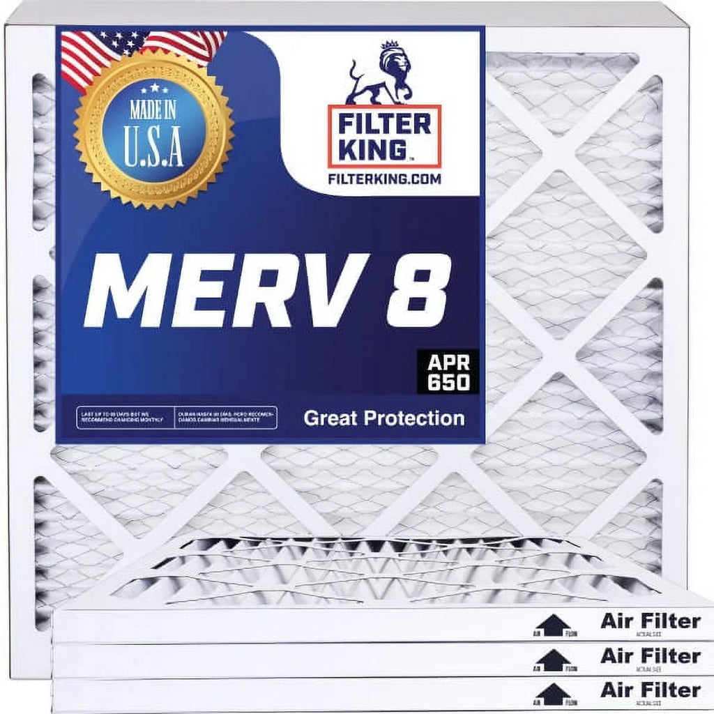 Filter King 26x23.5x1a Air Filter | 4- |  8  Pleated A/C Furnace Filters |    | Actual Size: 26 x 23.5 x .75"