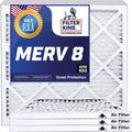 Filter King 26x23.5x1a Air Filter | 4- |  8  Pleated A/C Furnace Filters |    | Actual Size: 26 x 23.5 x .75"