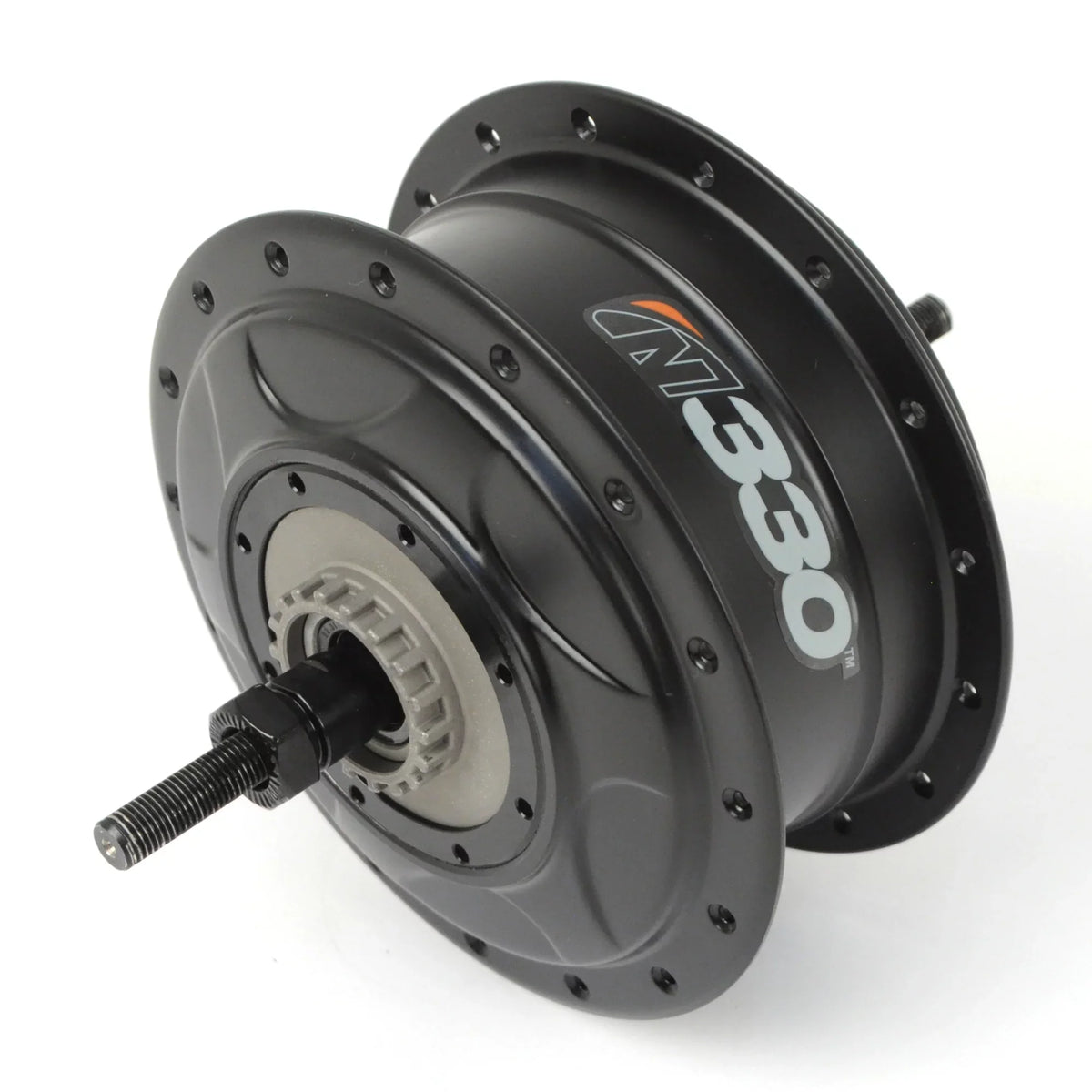 NuVinci N330  Internal Gear Bicycle Rear Hub Black 32h Roller Brake // New C3