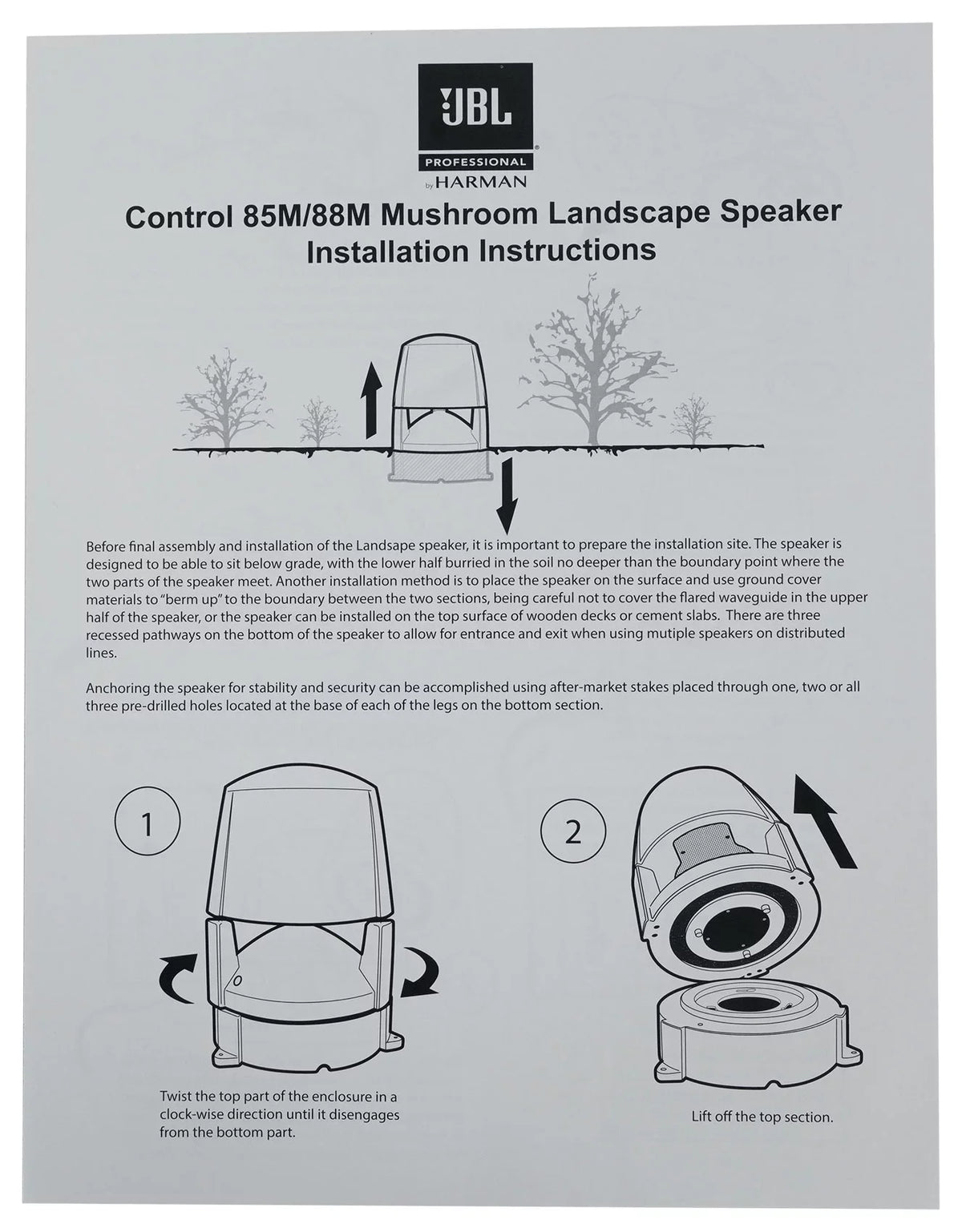 (6)   85M 5.25" Commercial 70v Outdoor Landscape Speakers+Amplifier