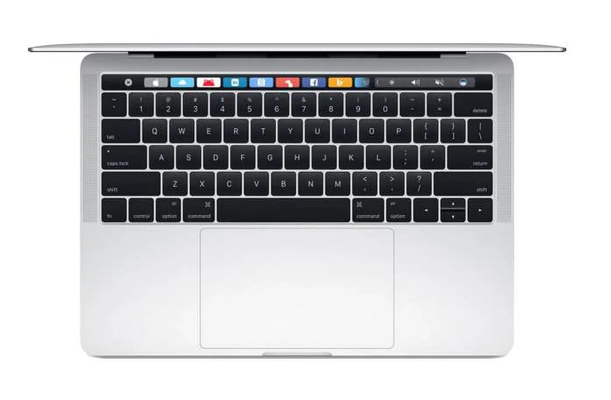 Apple A Grade Macbook Pro 15.4-inch (Retina , Silver, Touch Bar) 3.1Ghz Quad Core i7 (Mid 2017) MPTV2LL/A- 128GB  16GB Memory 2880x1800 Display Mac  Sierra Power Adapter Included