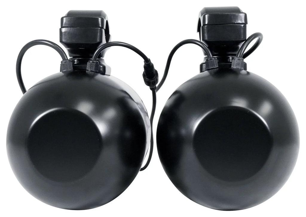 Pair Memphis Audio RNGR65FE Pods+ Tower Speakers+Amp For 2018+ Polaris Ranger