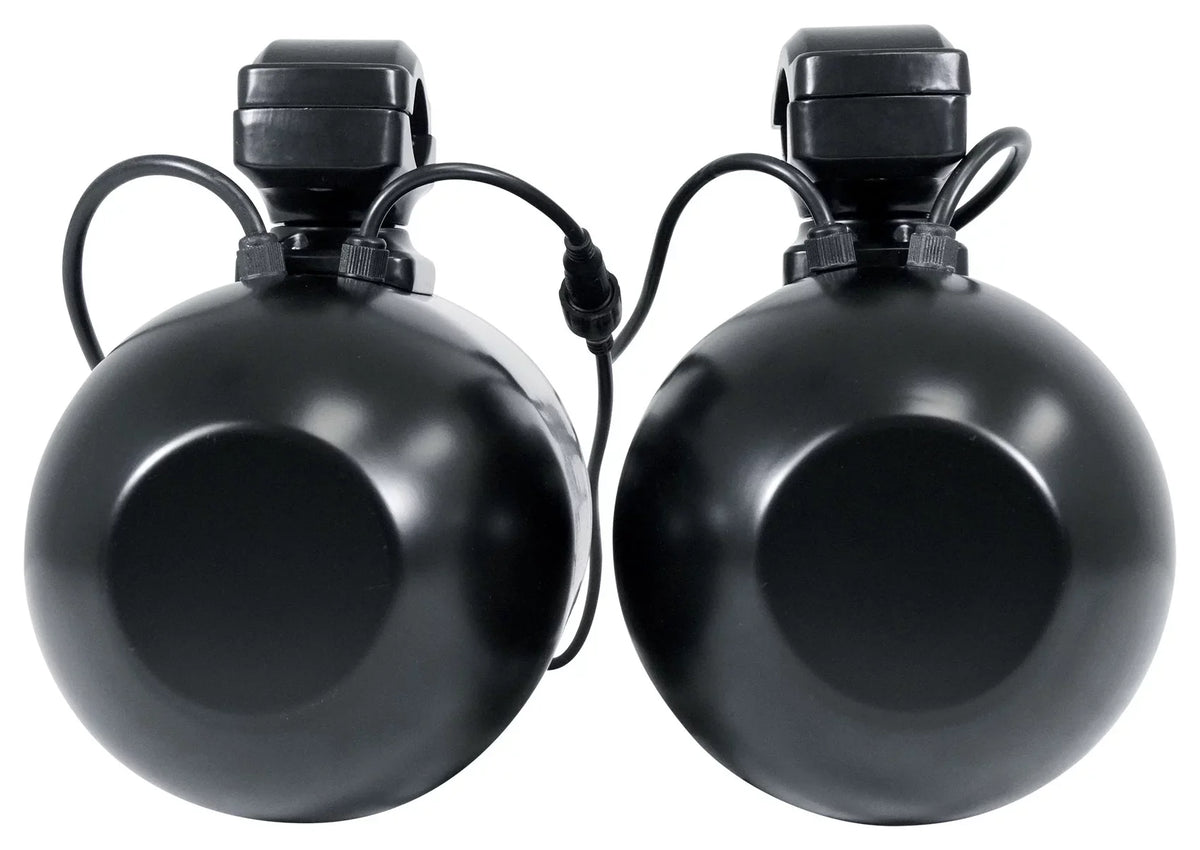 Pair Memphis Audio RNGR65FE Pods+ Tower Speakers+Amp For 2018+ Polaris Ranger