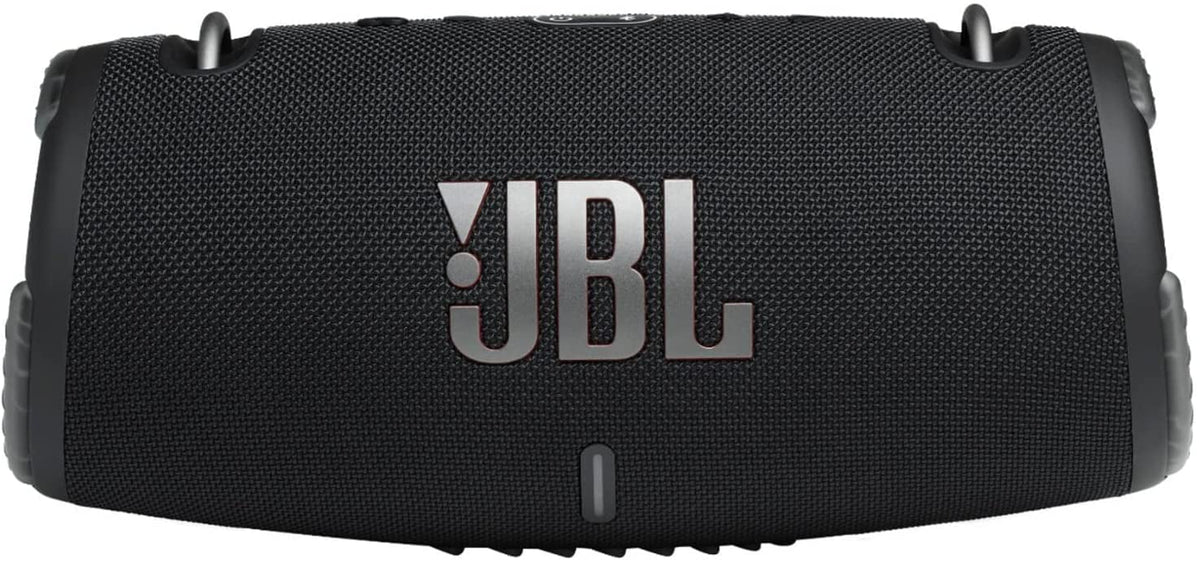 Xtreme 3 - Portable Bluetooth Speaker Bundle with Silicone Carrying Sleeve Cover (Black w/Red Sleeve)