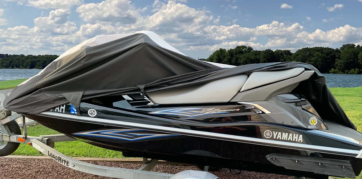 '- Jetski Jet Ski Cover Boat  Cover Compatible for Yamaha V1 2015 2016