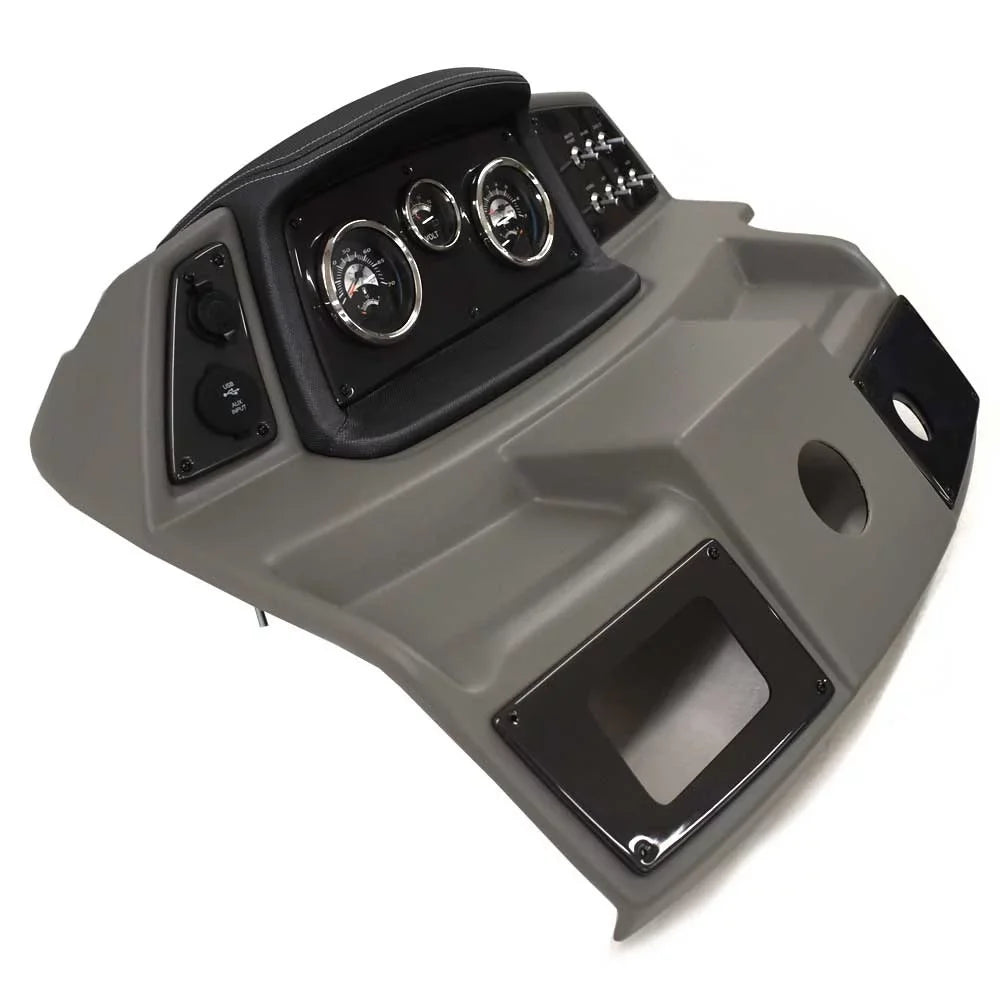 Lowe Boat Dash Console Panel 2249445 | Teleflex Mercury 32 Inch Gray