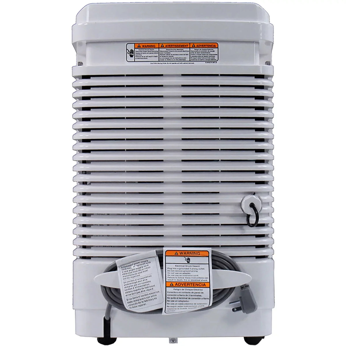 Restored Amana 48 Pt 1,800 Sq Ft Dehumidifier in White - Adjustable Humidistat, Automatic Shut-off (Refurbished)