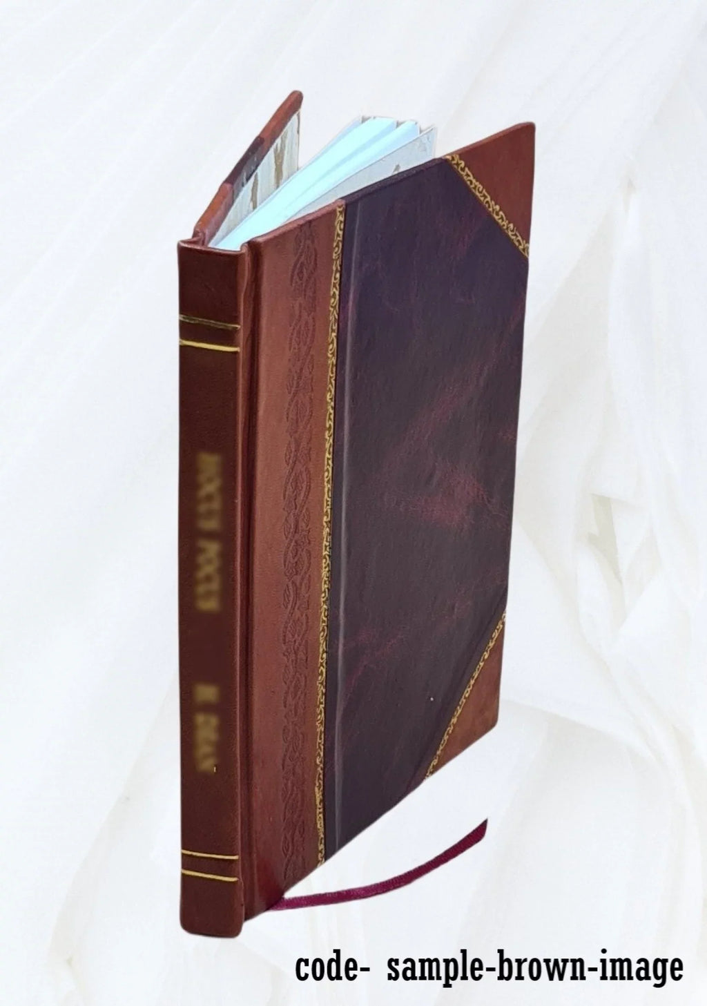 Songs from the granite hills of New Hampshire, by Clark B. Cochrane. 1894 [Leather Bound]