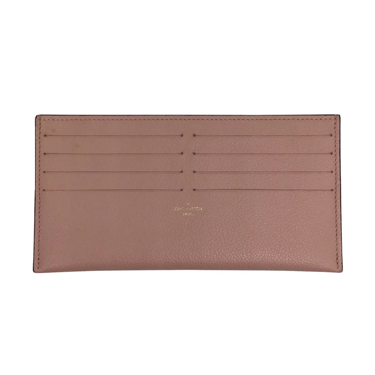 Pre-Owned   Louis Vuitton Monogram Implant Pochette Felicie M67856 Chain Wallet Bag Pink G Hardware Gold Rose Ballerine Women's (Fair)