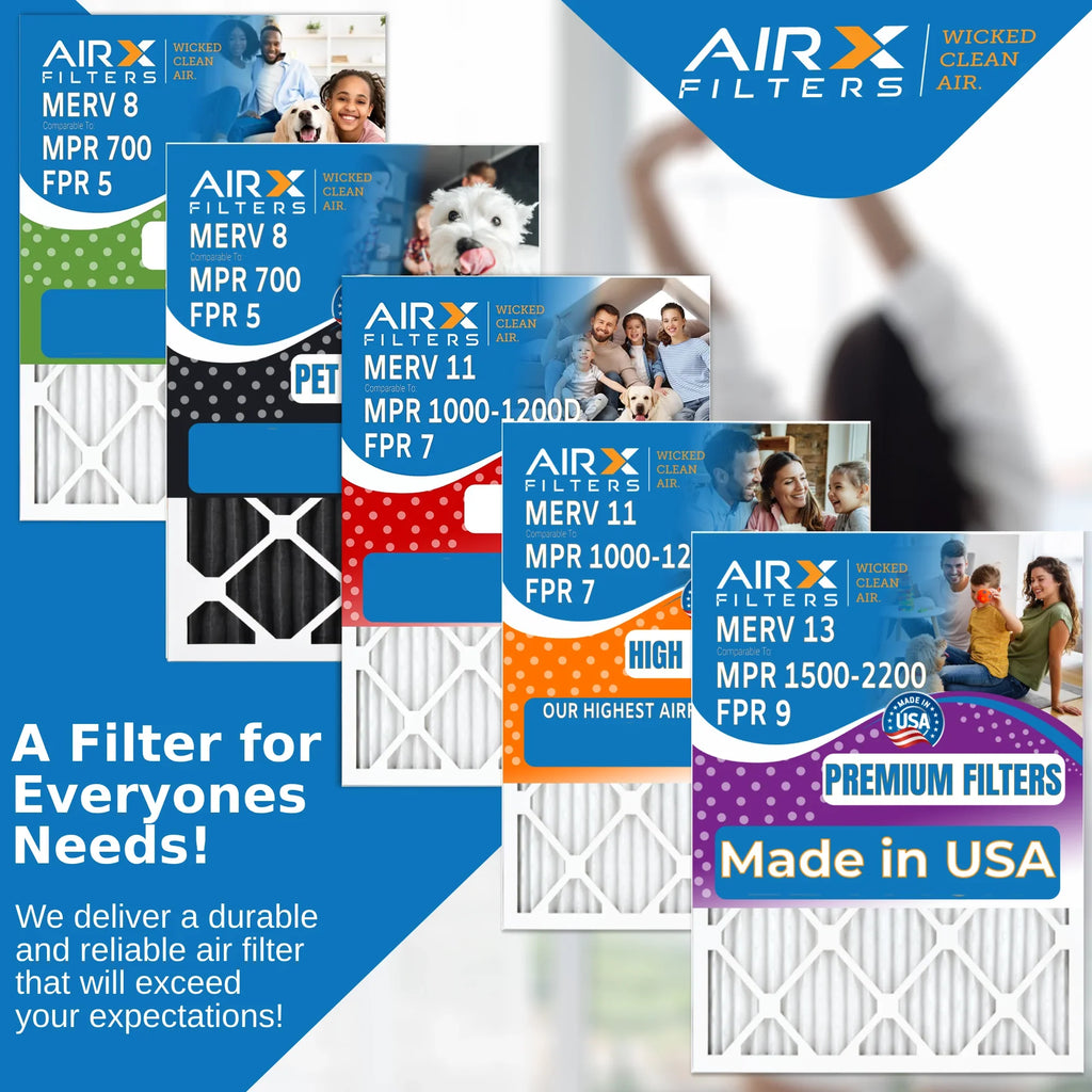 16x25x4 Air Filter  11 Comparable to  1000,  1200 &  7 Compatible with TopTech --1625 Premium  Made 16x25x4 Furnace Filter 2 Pack by     .