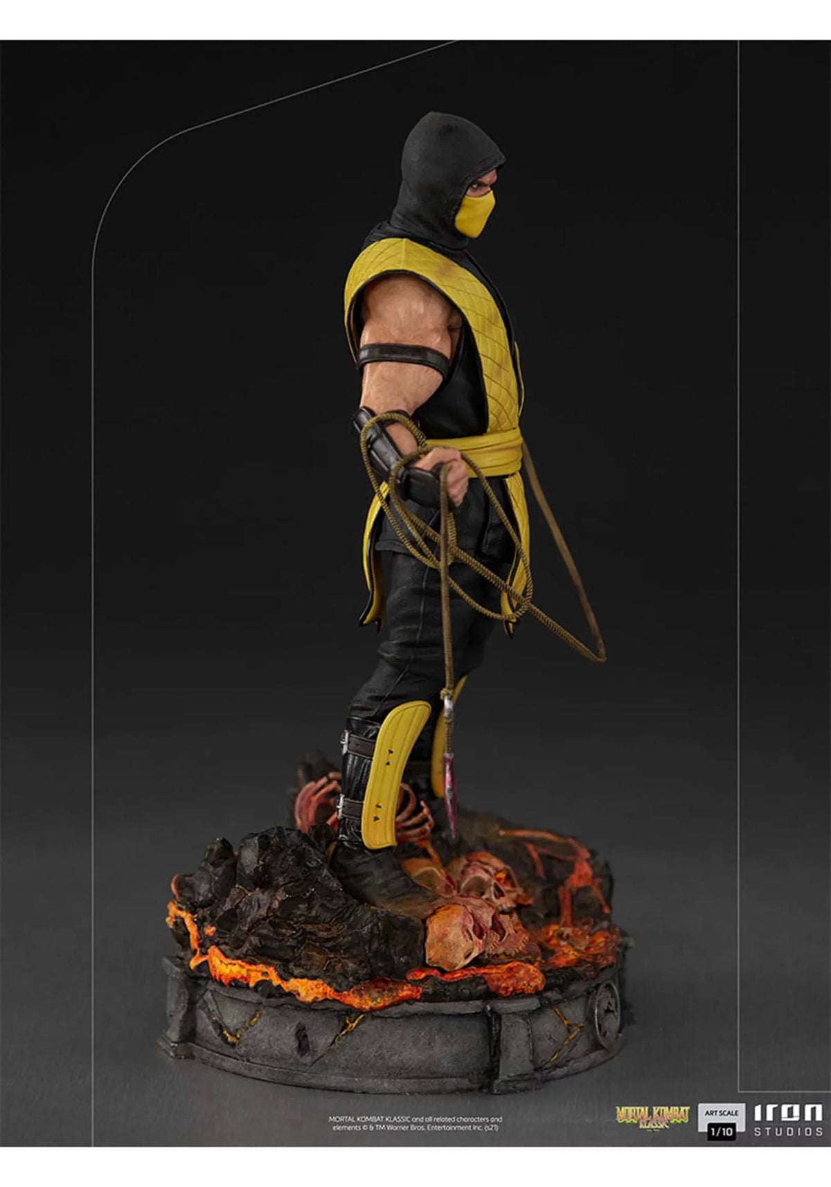 Iron Studios - Mortal Kombat - Scorpion Art Scale 1/10  [] Statue, Collectible