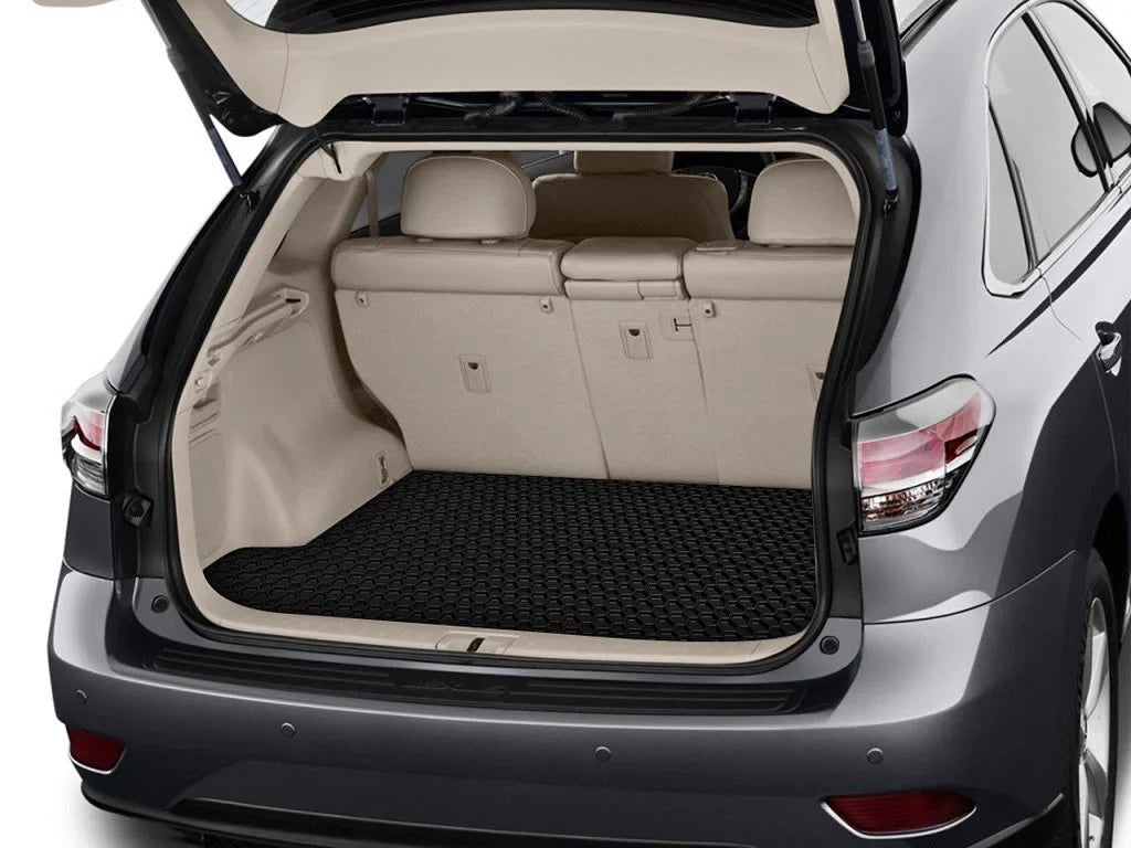 ToughPRO - Trunk Mat Compatible with  Camry - All Weather Heavy Duty (Made in ) - Black Rubber - 2008