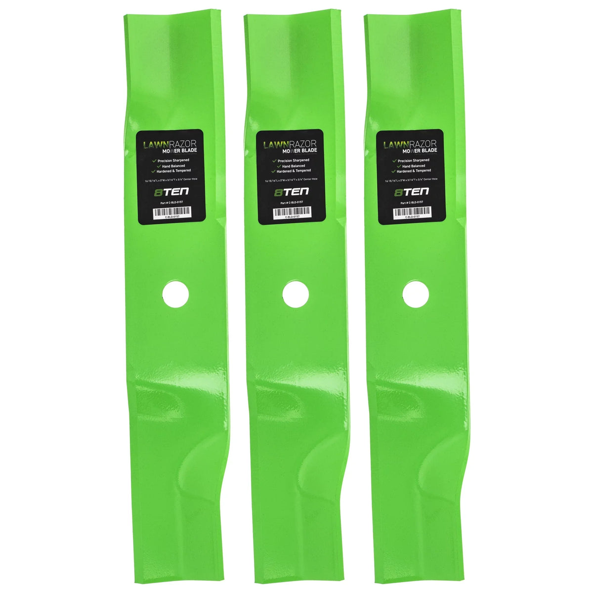 LawnRAZOR High Lift Blade for  Cub Cadet 942-04417 3 Pack 810-CBL2379D