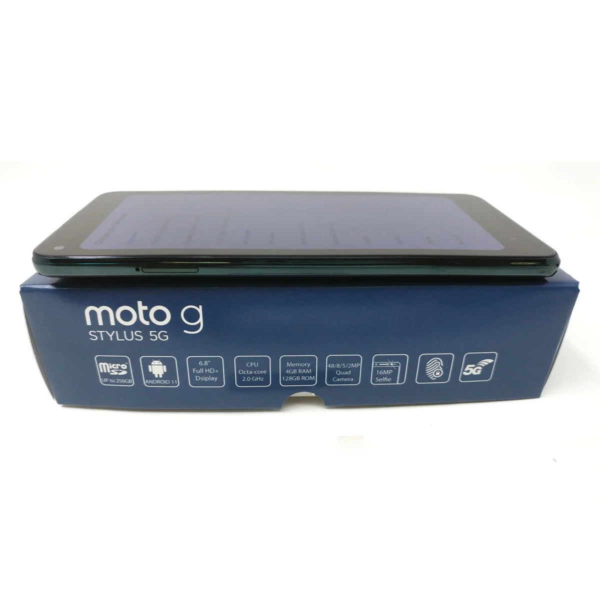 Open Box Motorola Moto G Stylus 5G 2021 128GB XT2131-3 Unlocked 6.8" 4GB  Phone - Cosmic Emerald