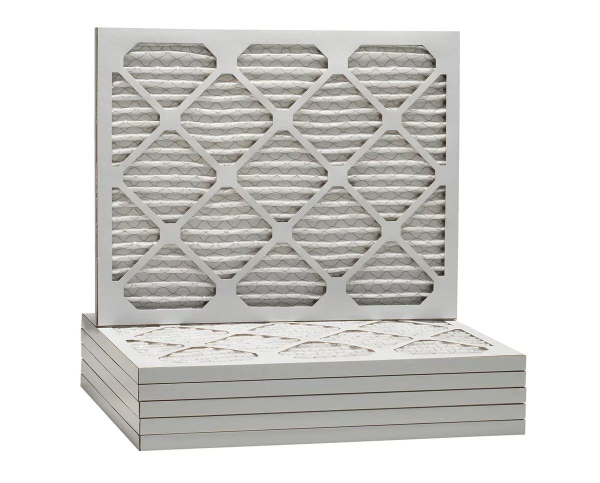 Aerostar 14x30x1   8, Pleated Air Filter, 14x30x1, Box of 6, Made in the