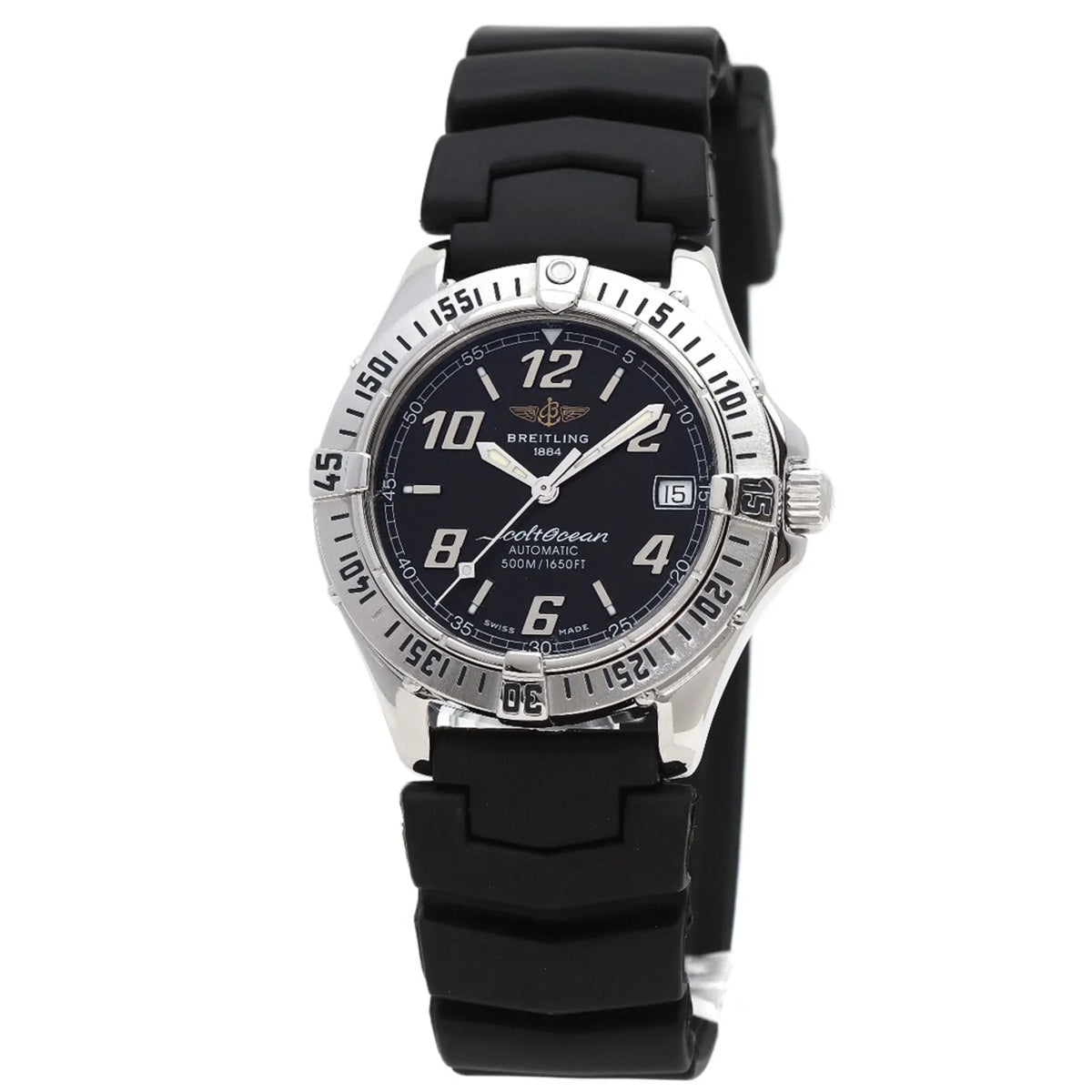 Pre-Owned  A17350 Colt O'Shearn Watch Stainless Steel/Rubber Men's (Good)