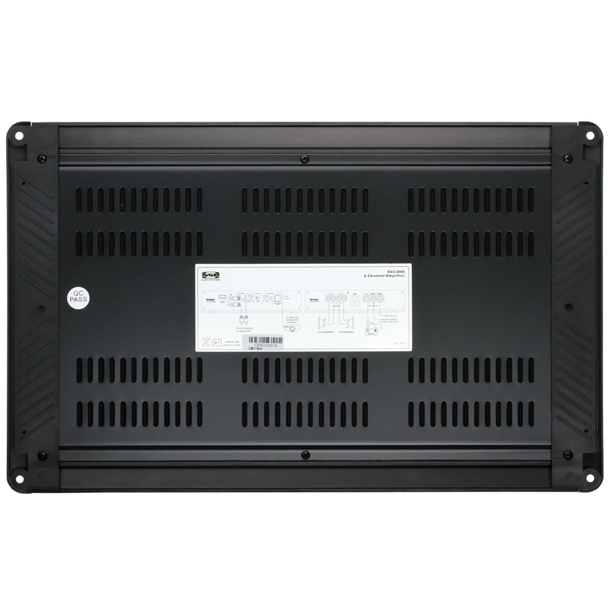 Sound Storm Laboratories EV2.2000 2 Channel 2000 Watt Car Amplifier Full Range