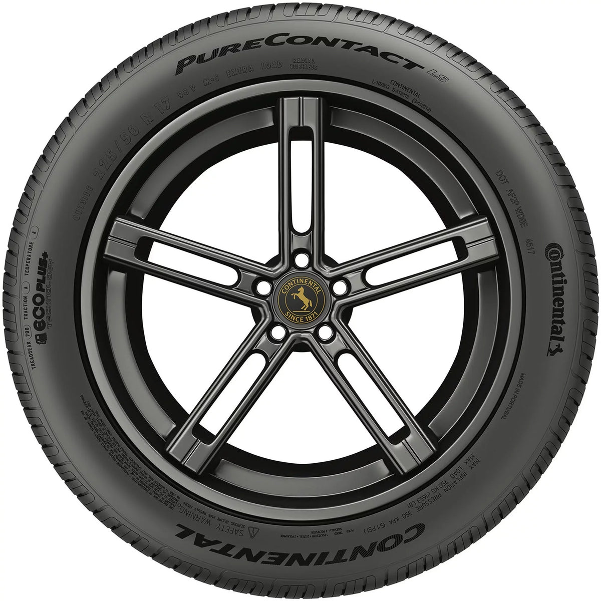 Continental PureContact  225/50R17 98 V All-Seaon Passenger Tire