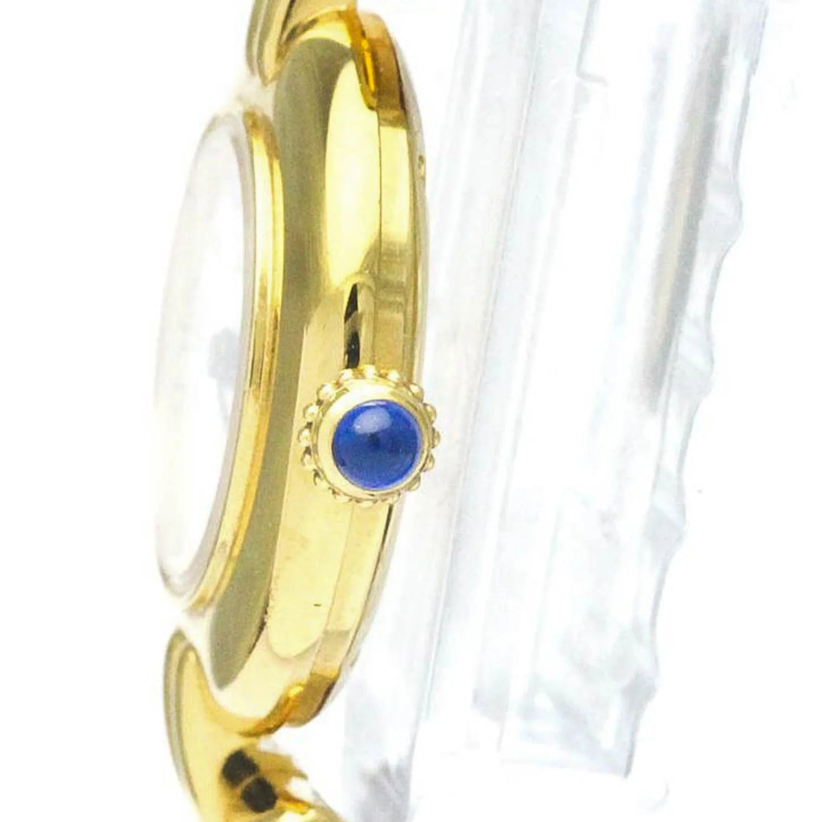 Pre-Owned  Must Colisee Gold Plated Leather Quartz Ladies Watch BF568960 (Good)