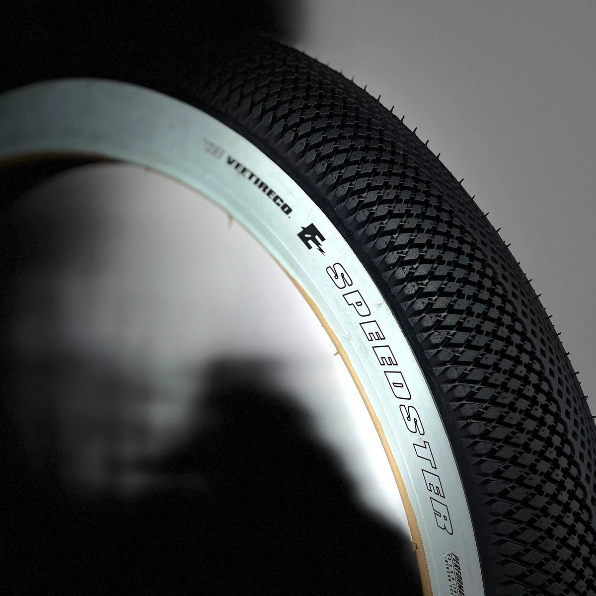 Vee Tire 22x3.0 Bike Tire, Whitewall Speedster E-Bike 50 Performance Compound