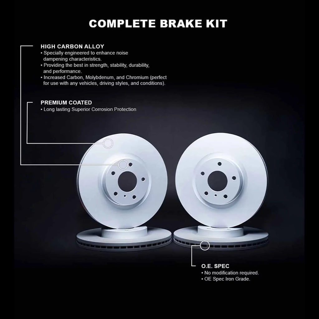 R1 Concepts Wdpn2 74014 R1 Concepts Brake Rotor Carbon Coated Fits select: 2011-2014   , 2013