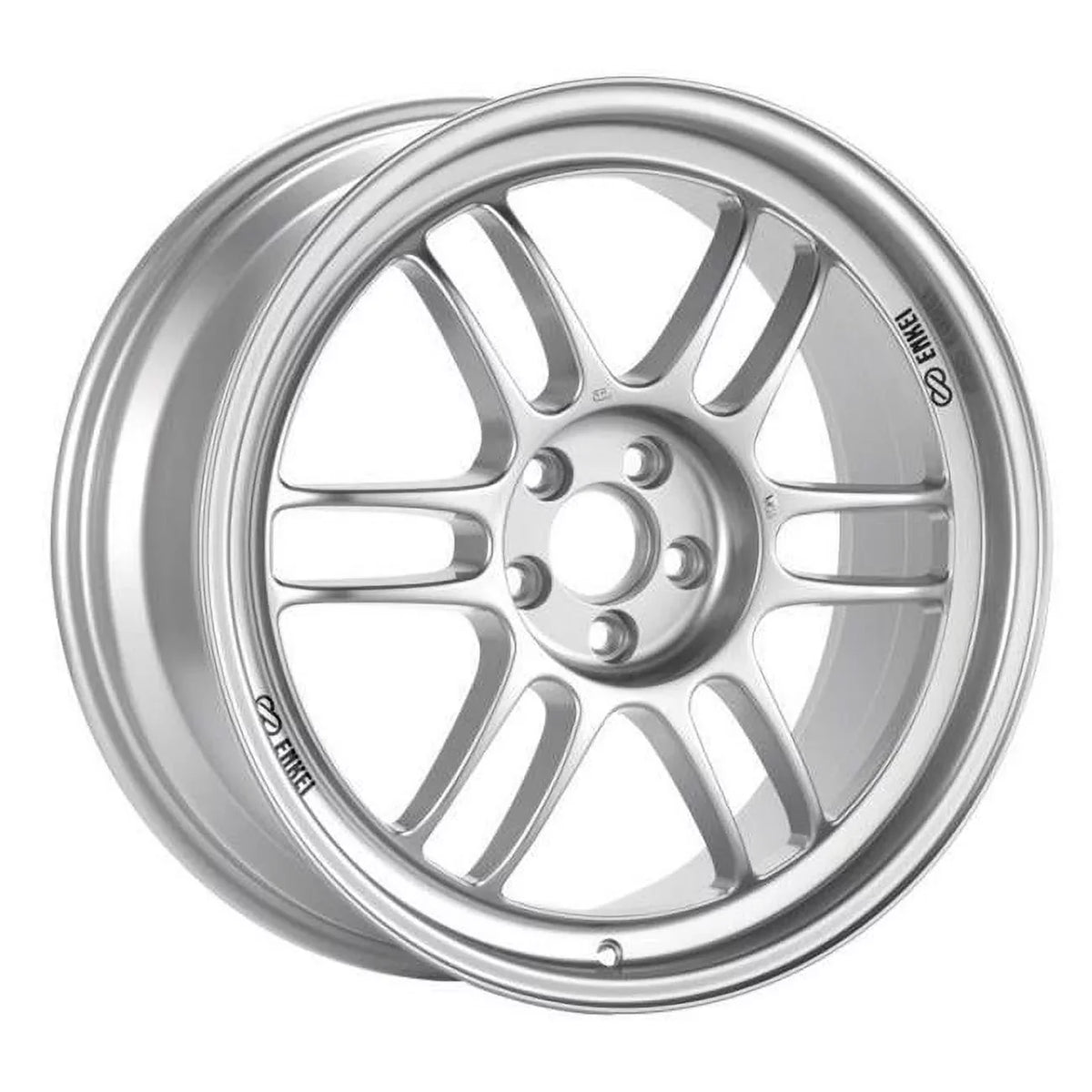 Enkei  16x7-4x100x35 mm RPF1 Offset 73 mm Bore Wheel for 2002-2006 Mini Honda 4-Lug, Silver