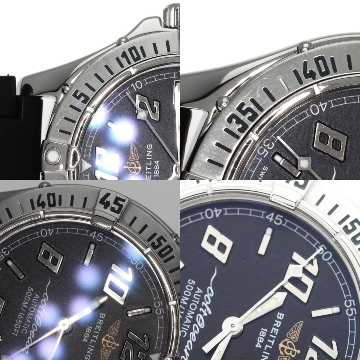 Pre-Owned  A17350 Colt O'Shearn Watch Stainless Steel/Rubber Men's (Good)